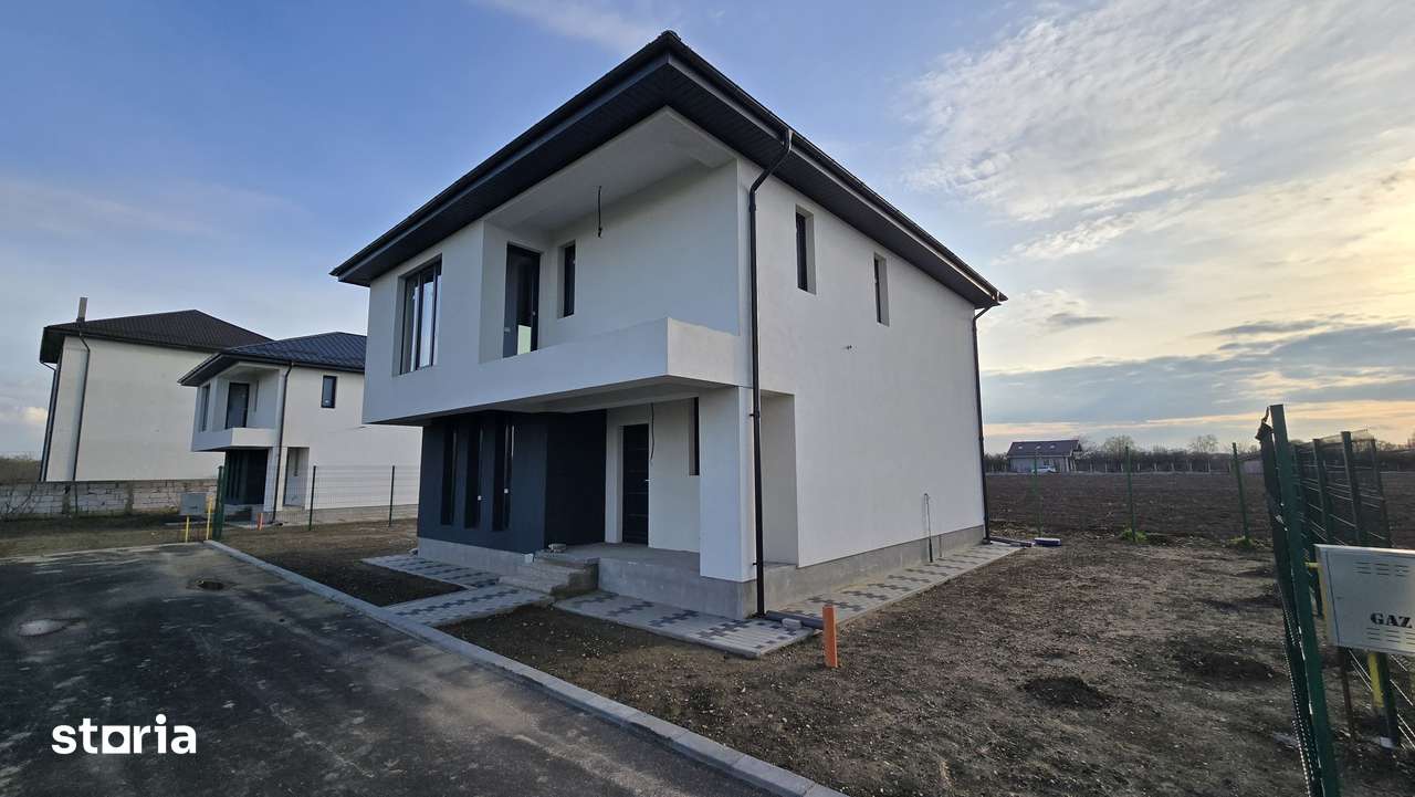 Casă nouă 4 camere Bolintin Vale  încălzire în pardoseală teren 320 mp - Imagine principală: 2/20