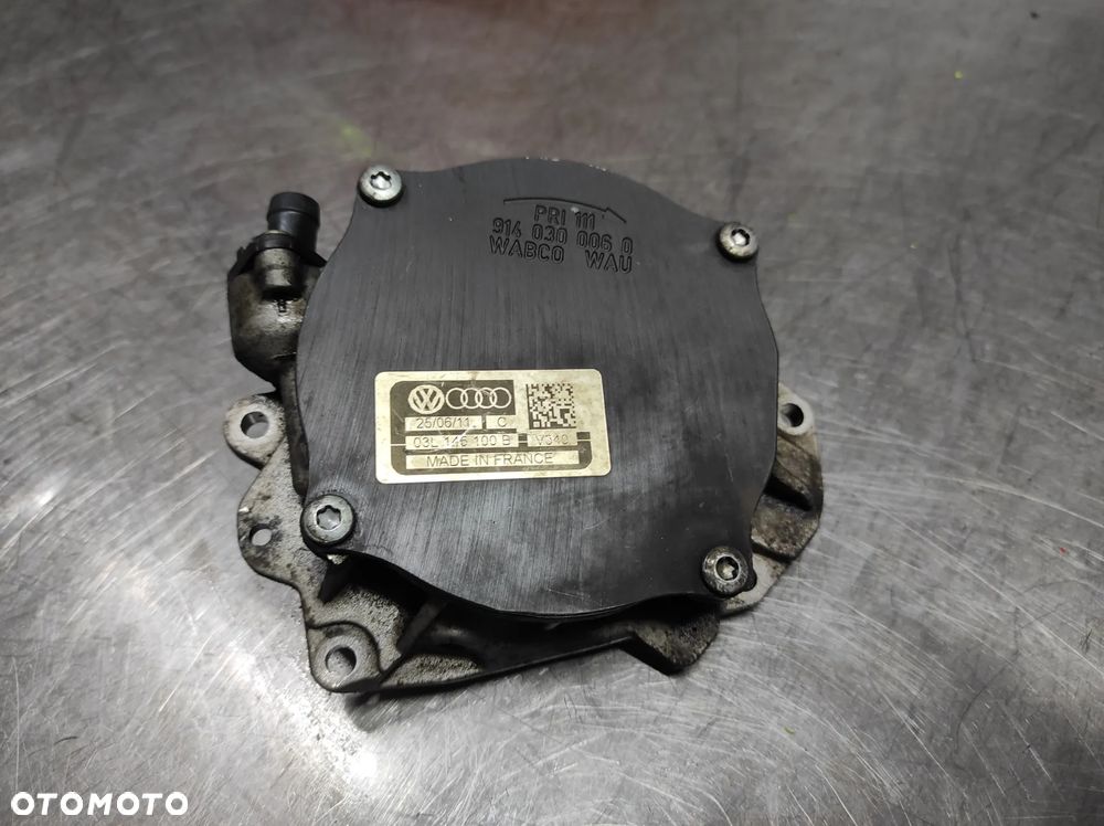 POMPA VACUM WACUM PODCIŚNIENIOWA 1.6 2.0 TDI 03L145100B V340 AUDI VW SEAT SKODA WYSYŁKA !!!!! - 1