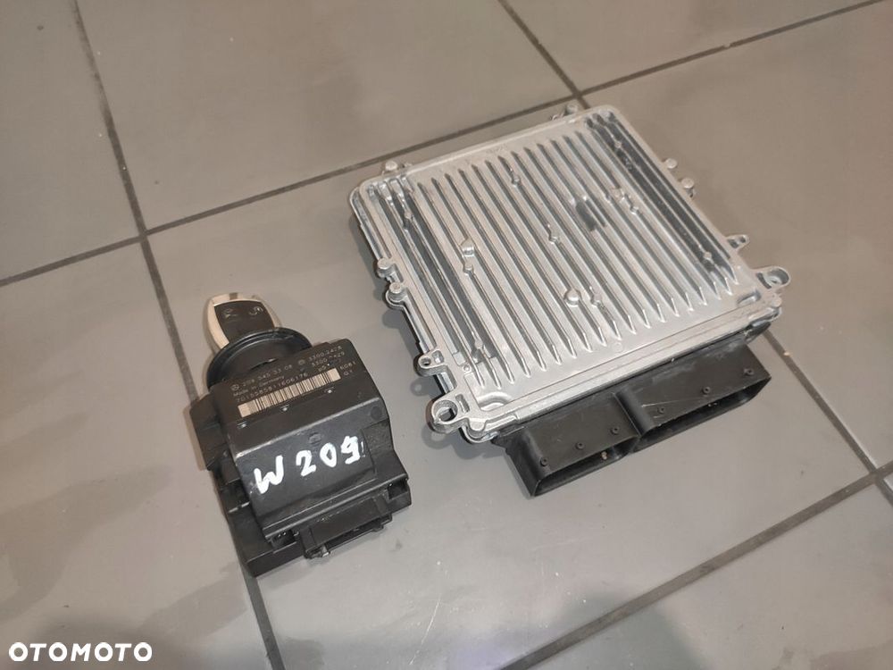 MERCEDES W209 3.0CDI ZESTAW STARTOWY KOMPUTER SILNIKA ECU STACYJKA KLUCZYK - 2