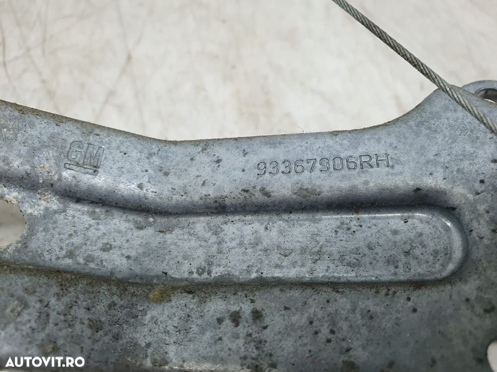 Macara geam dreapta spate 93367906 93367906rh Opel Meriva 1  [din 200 - 3
