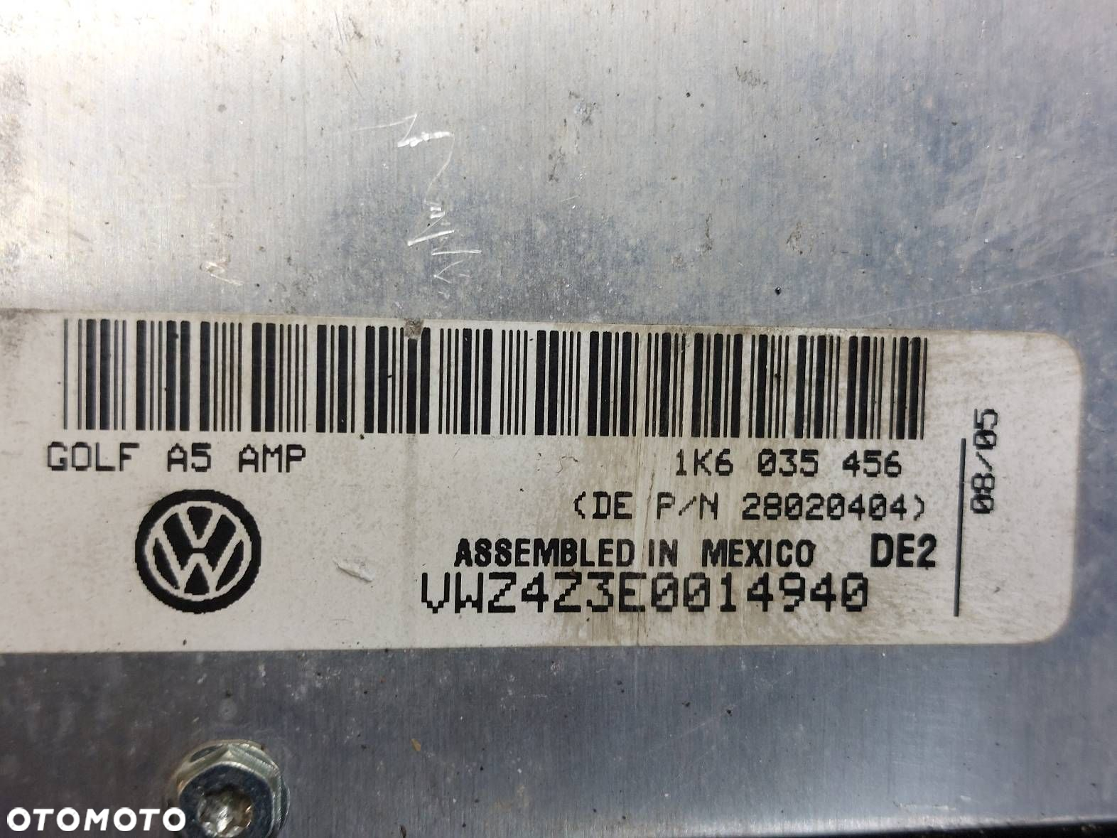 WZMACNIACZ AUDIO VW JETTA V 1K6035456 - 2