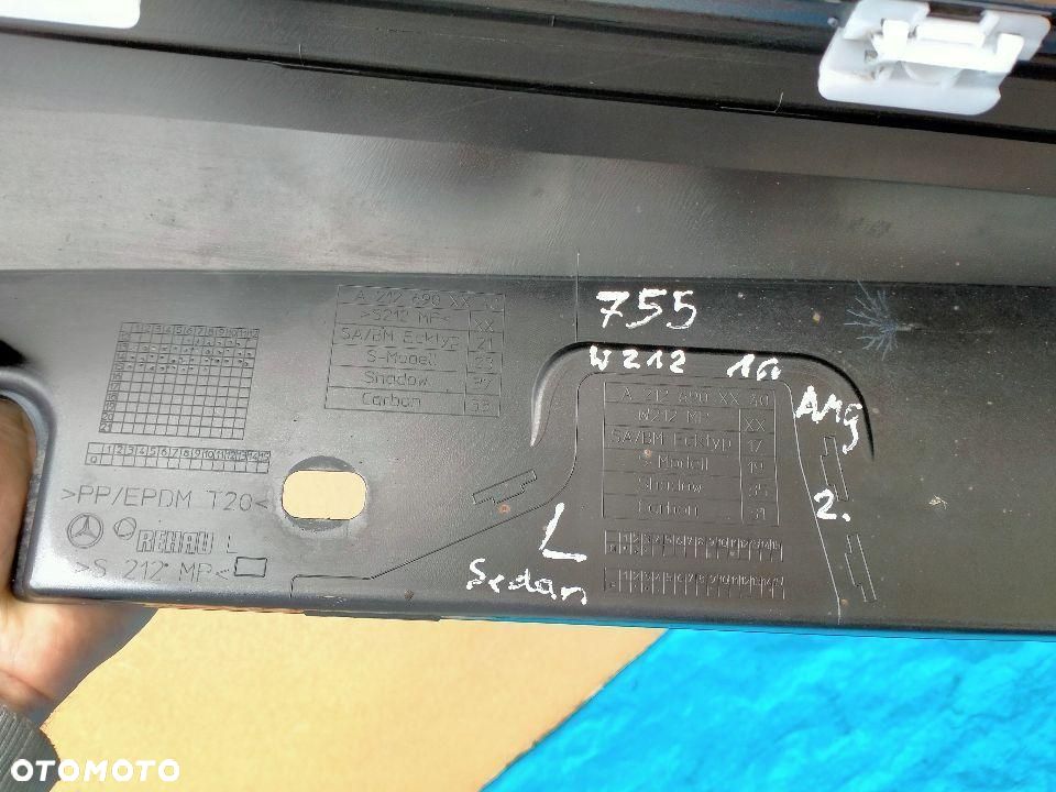 Mercedes W212 Lift Listwa Nakładka Progowa Lewa AMG Kolor 755 - 3