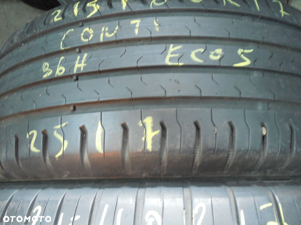 OPONY 215/60r17 Continental Conti Eco Contact 5  DOT 2517 7.3MM - 2
