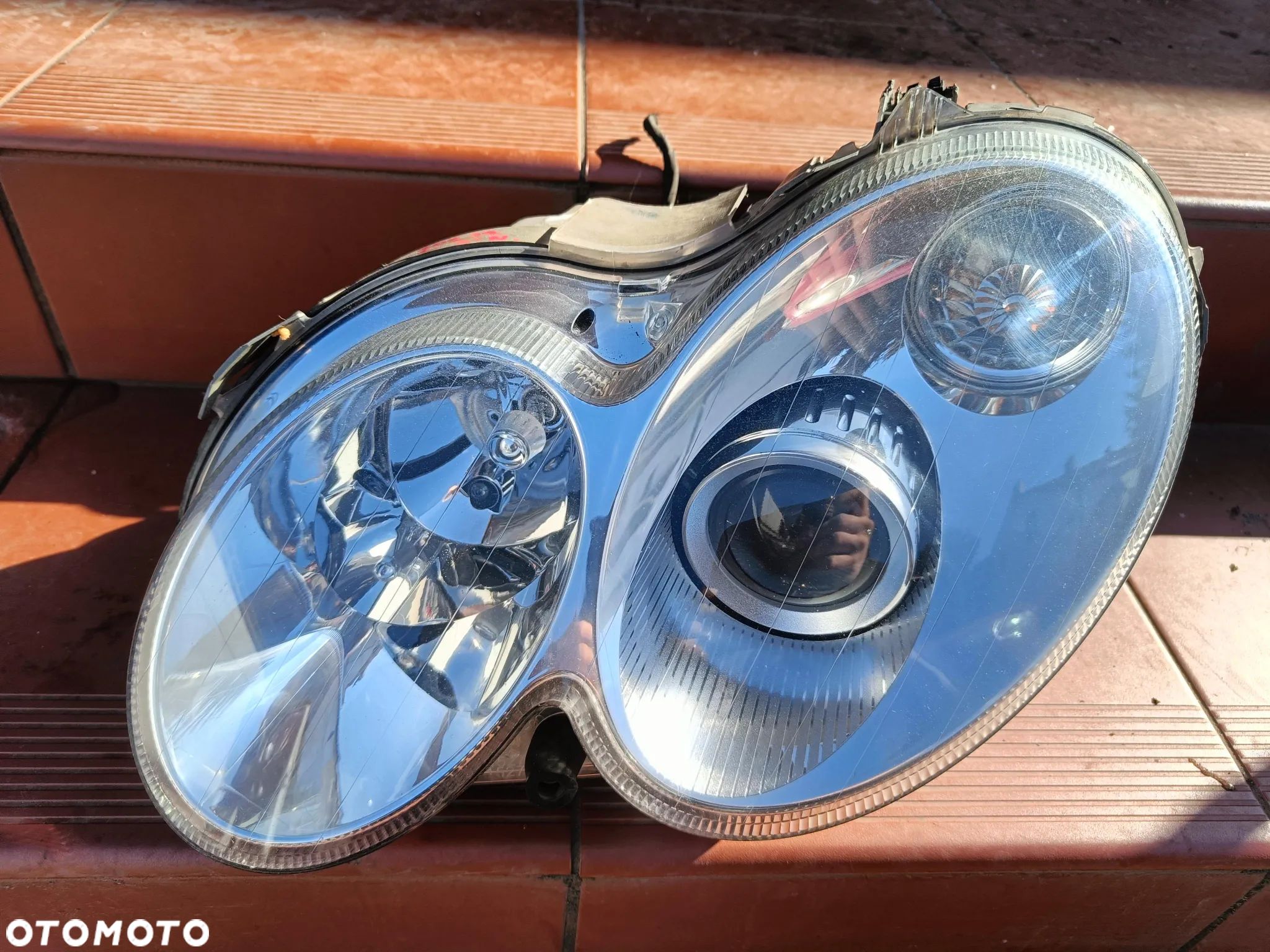 MERCEDES W209 CLK LAMPA PRZÓD PRZEDNIA BI XENON NIE SKRĘTNY LEWA - 1