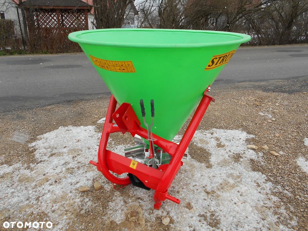 Rozsiewacz nawozów LEJEK 200/300/400/500l STRUMYK siewka/siewnik ; 1-talerzowy OD RĘKI; transport - 9