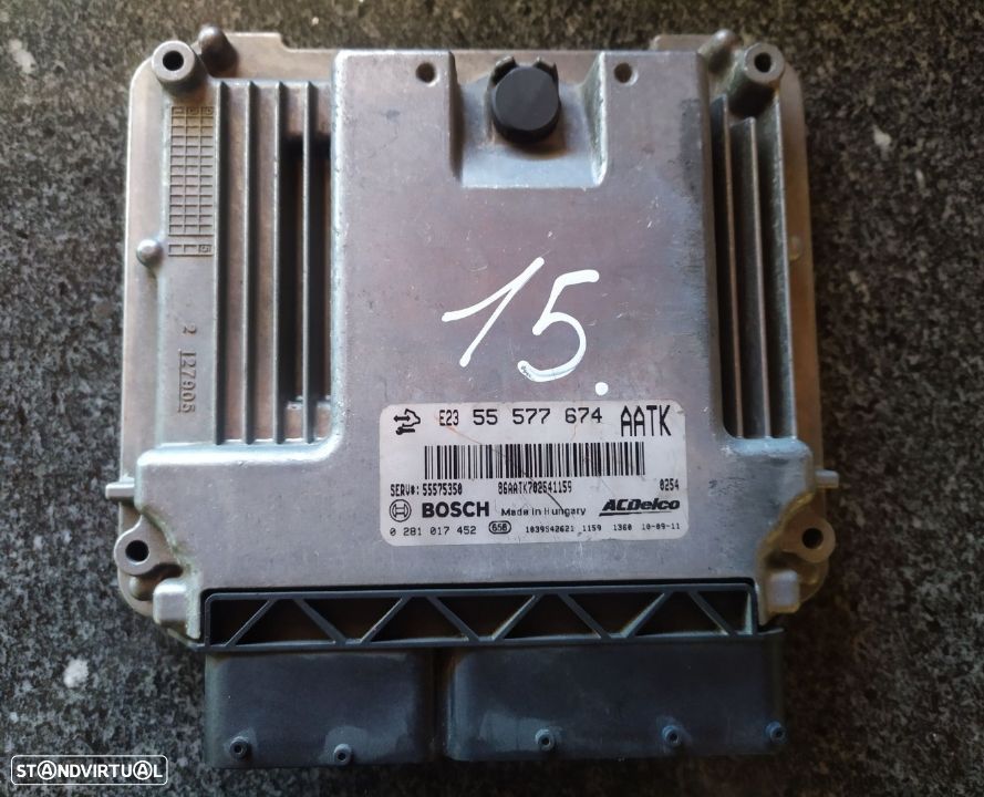 Centralina Opel Astra Insígnia 2.0CDTI 0281017452 55577674 - 1