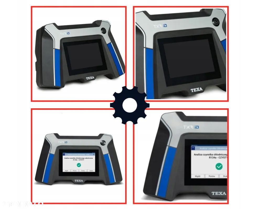Analizator czynnika TEXA TXR iD R1234yf R134a mobilny AC - 4