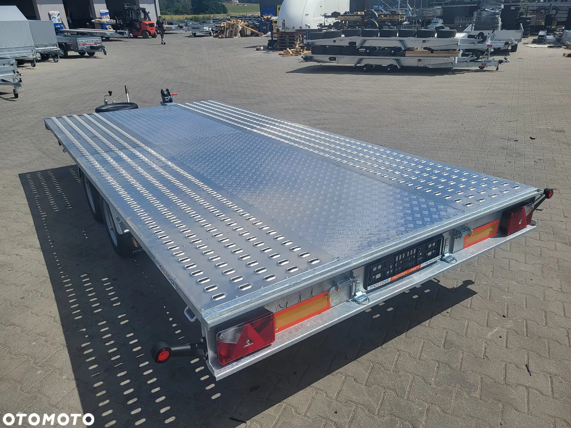 Niewiadów MARS DOSTAWA Laweta 450x210 PROSTA DMC 2700 Blacha aluminiowa - 11