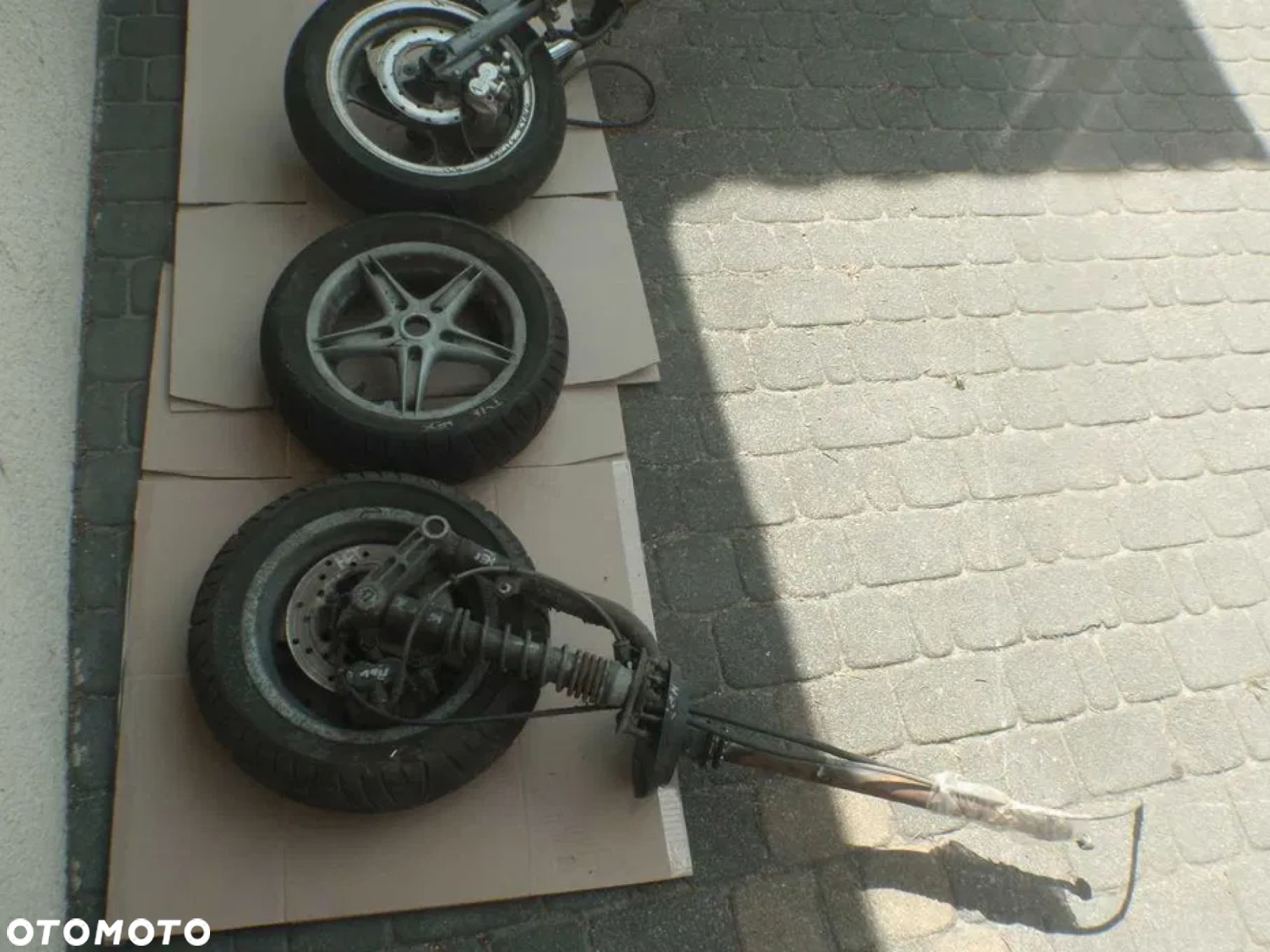 pólka laga amortyzator wspornik aluminiowy PIAGGIO HEXAGON 125 - 1
