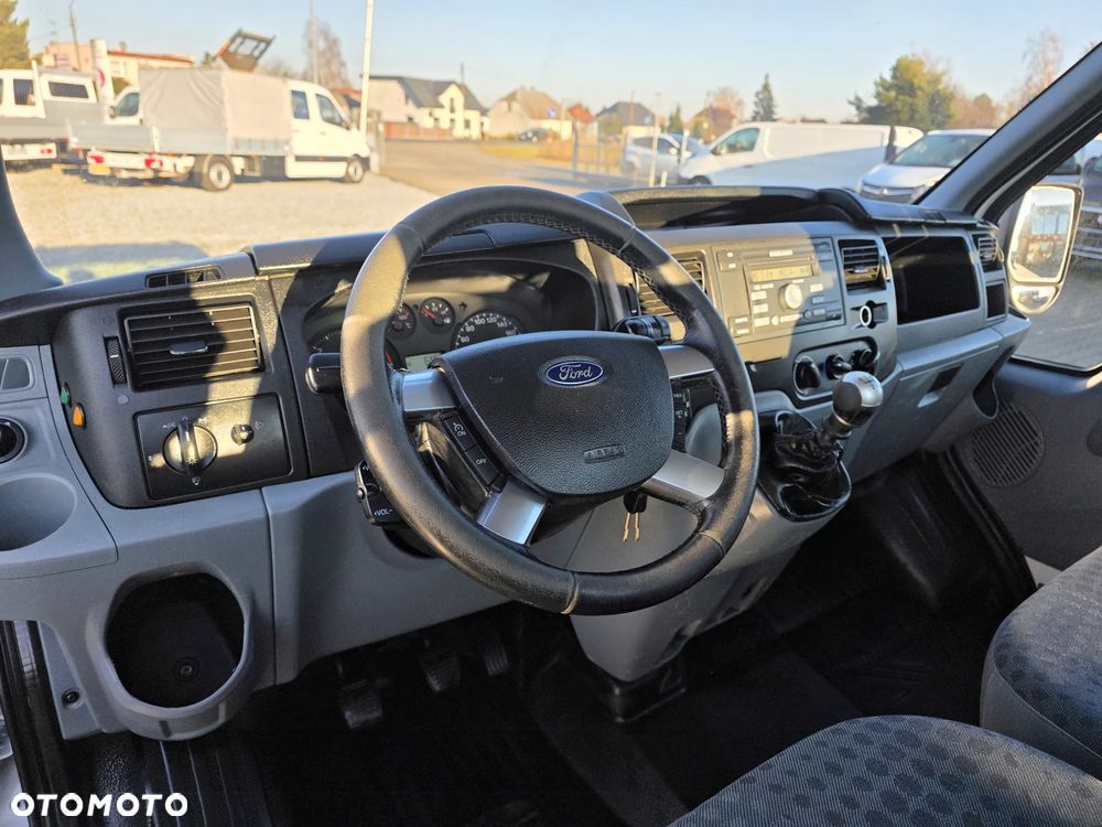 Ford TRANSIT 350L 2.2 TDCI 155 KONNA SKRZYNIA 3,8M KLIMA WEBASTO 114T/KM PRZEBIEGU GWARANCJA - 14