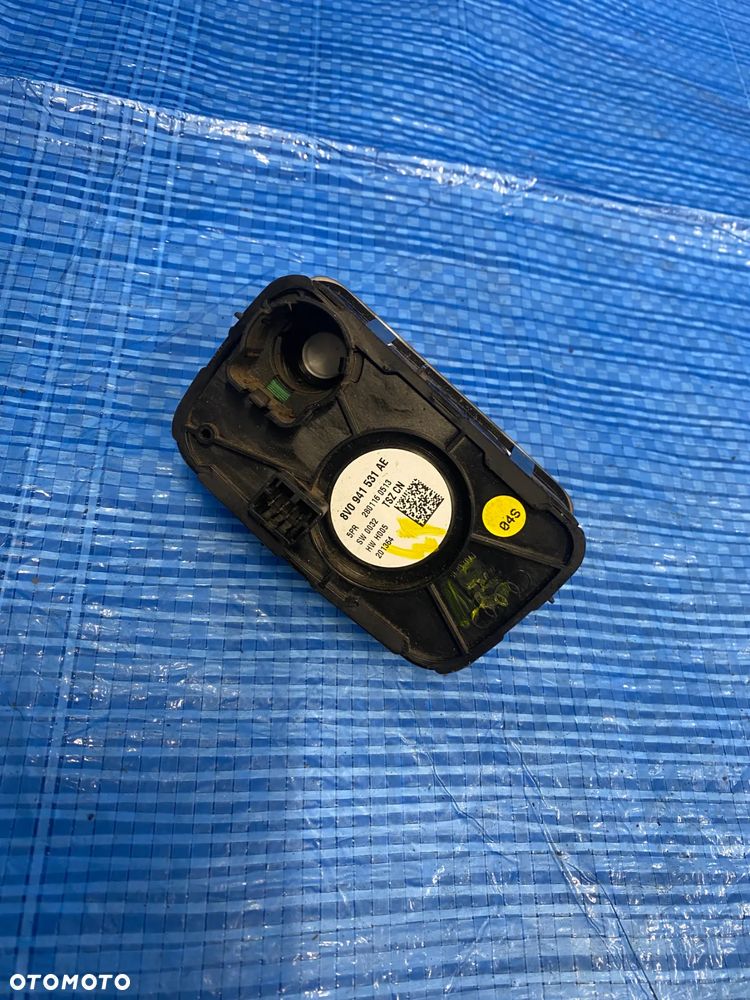 PANEL PRZEŁĄCZNIK WŁĄCZNIK ŚWIATEŁ AUDI A3 8V 8V0941531AE - 4