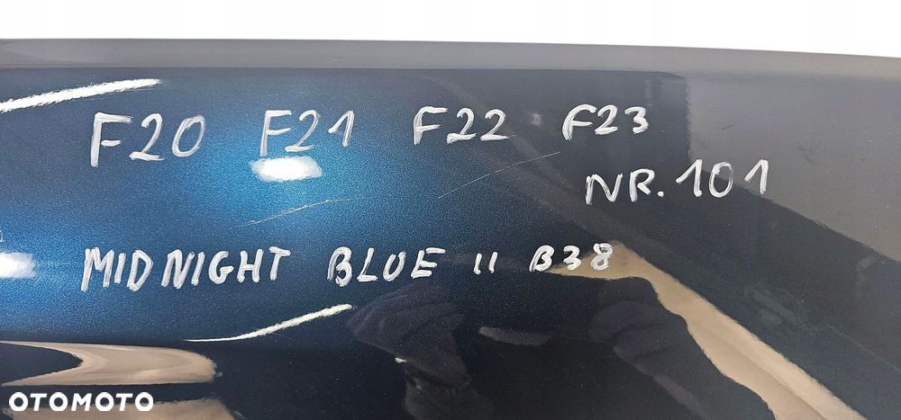 Bmw F20 F21 F22 F23 Błotnik Prawy Przód Midnight Blue Ii Nr 101 - 6