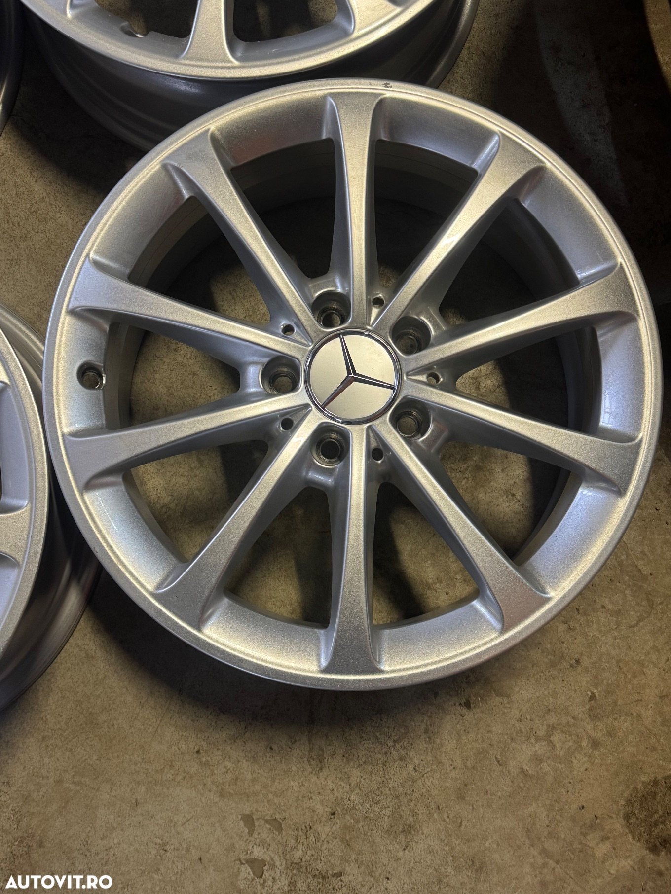 Vând jante originale Mercedes A-class,B-class,C-class pe 17” noi - 5