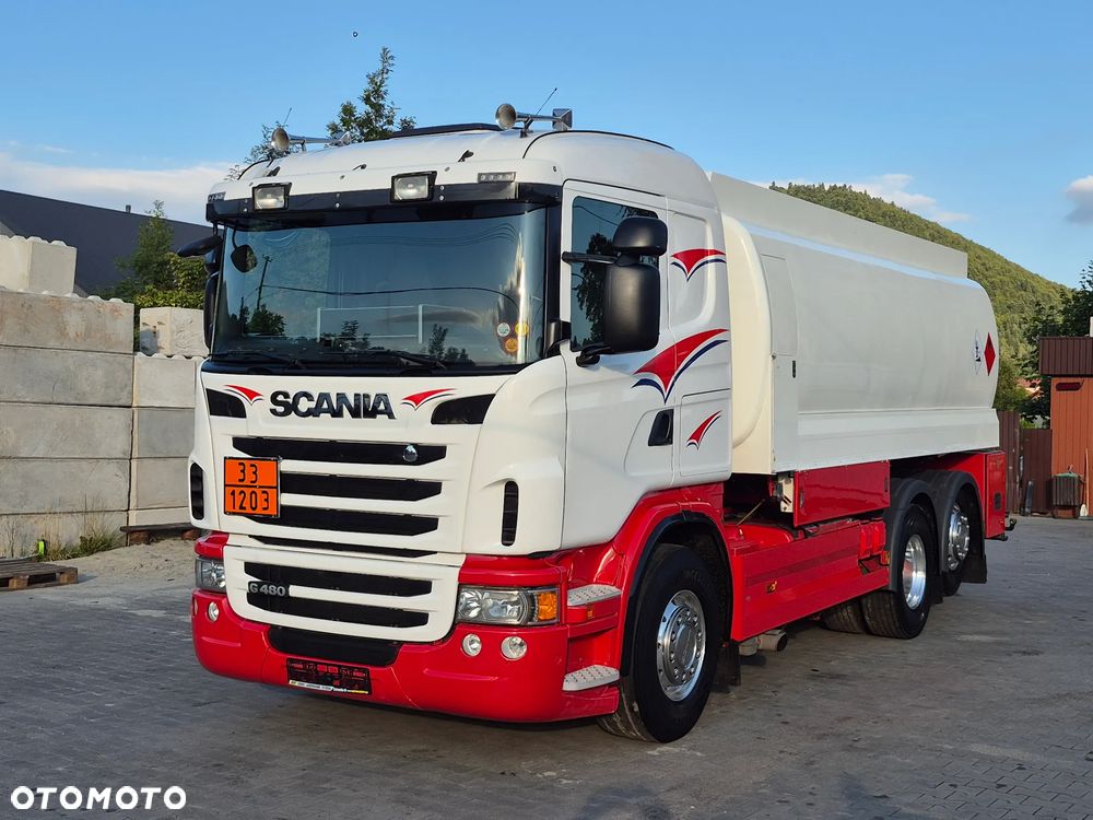 Scania PIĘKNA LALECZKA AUTOCYSTERNA SCANIA G 480 FUL ADR . AT FL . !!! Rezerwacja !!! - 6