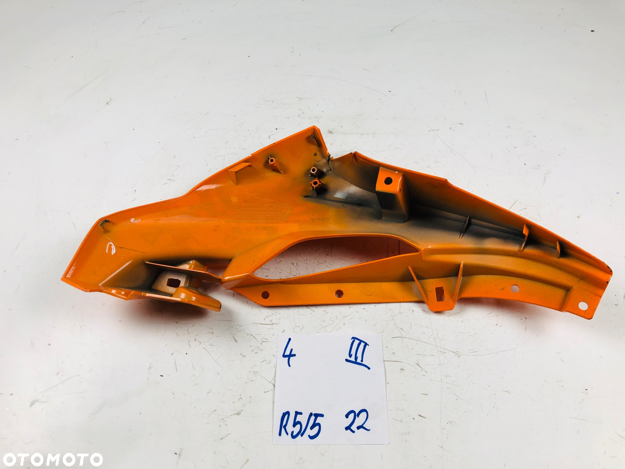 Honda CBR 125 JC 50 11-16 czacha czasza prawa owiewka bok - 7
