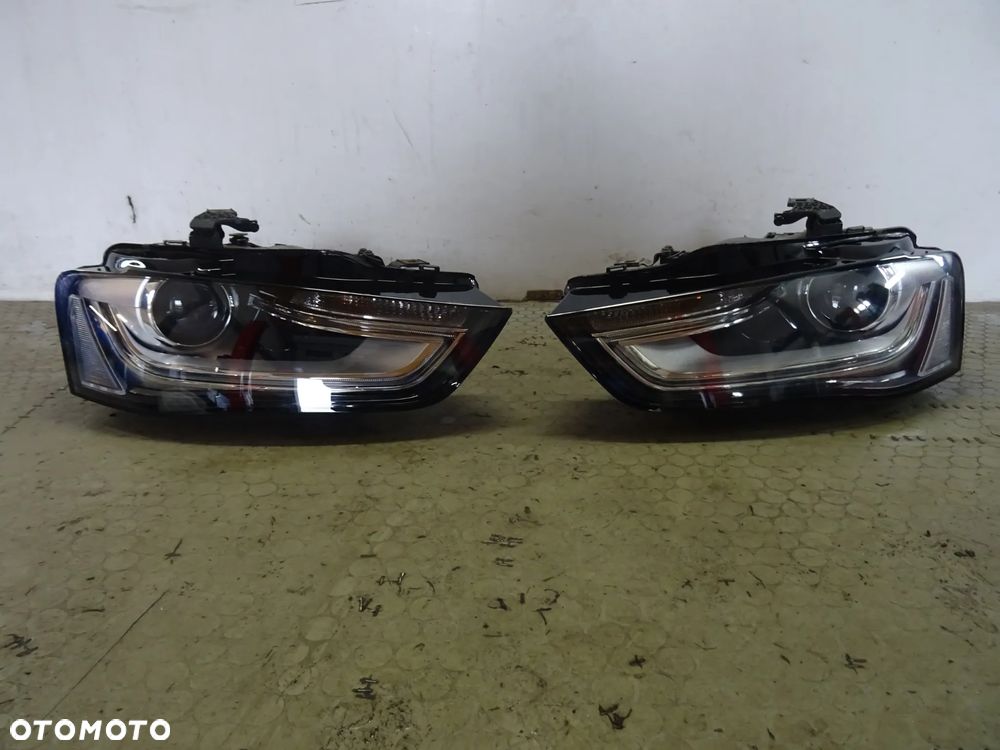 8K0941006D 8K0941005D lampa Przod Prawa lewa Bixenon Audi A4 B8 LIFT czesci - 1