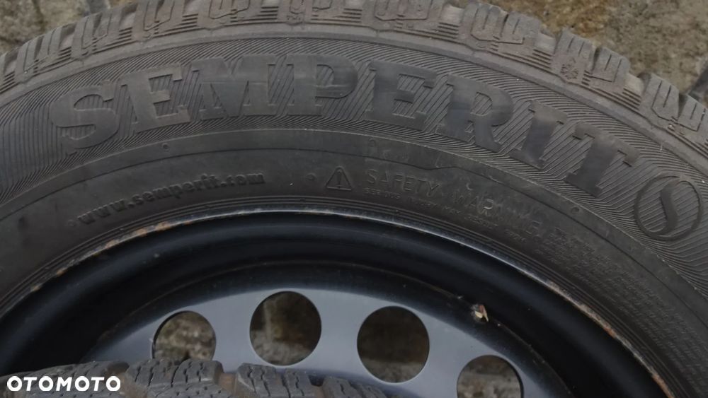 Koła zimowe 15'' 5x100 VW Polo Seat Ibiza ET40 KBA43929 185/65R15 Semperit - 5