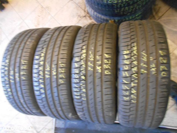 Opony 225/50r18 continental premium contact 6 7mm lato komplet