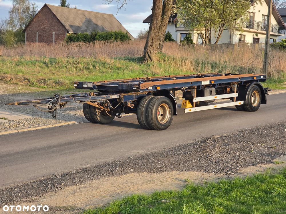 Polkon PRZYCZEPA POLKON PK-183 DO HAKOWCA ZŁOMU DO TROCIN DO TRANSPORTU KONTENERÓW ROLNICZA NA DUŻE KONTENERY - 16