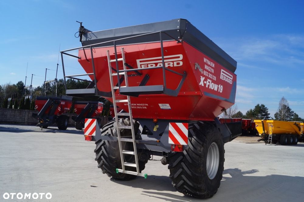 PERARD Przyczepa Wóz Przeładowczy X-Flow 19m3 WYNAJEM - 9