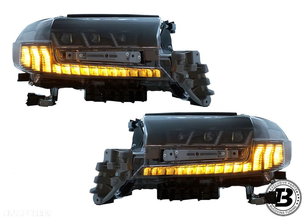 Pachet Exterior compatibil cu Toyota Land Cruiser FJ 200 conversie la 2022 Design - 26