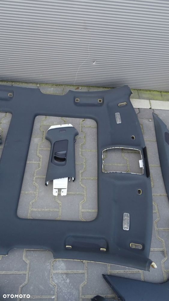 kpl czarna podsufitka audi a3 8p lift 5d sb s-line - 2