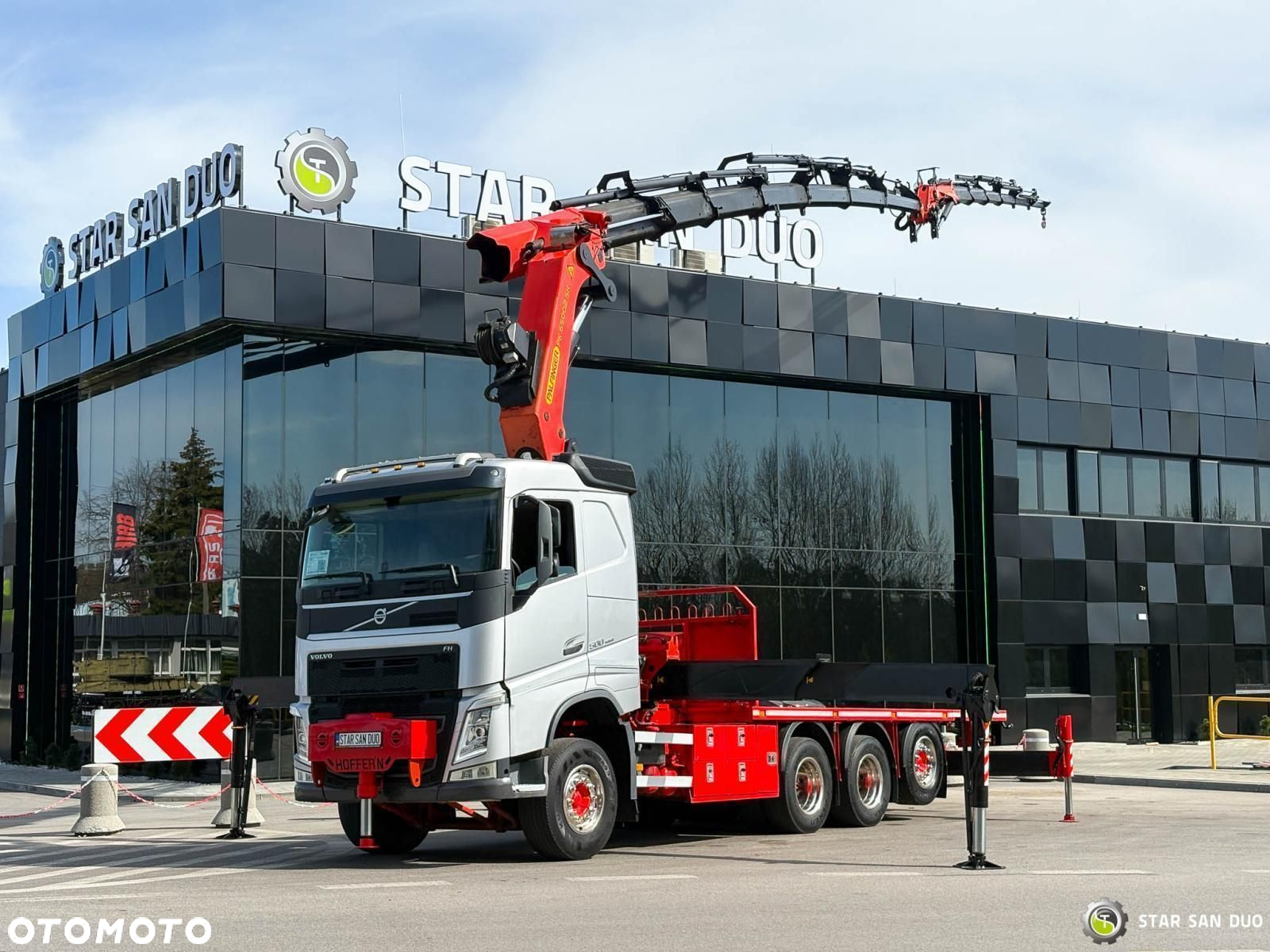 Volvo FH 500 8x4*4 PK65002 Fly JIB HDS Żuraw 7456 godzin Euro 6 Wciągarka - 3