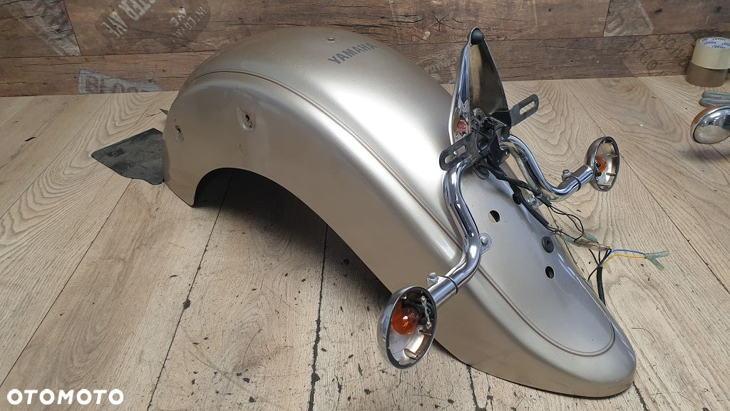Błotnik tył listwa kierunkowskazy Yamaha XVS650 Drag Star Classic - 3