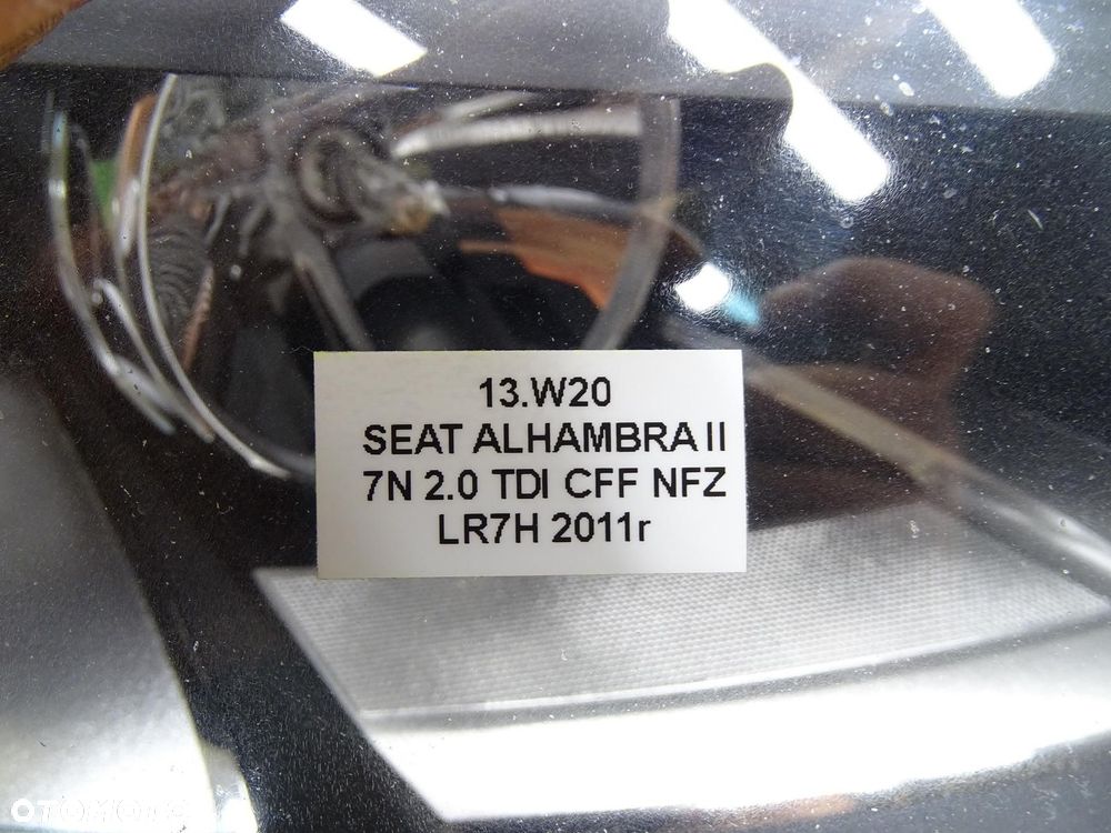LAMPA REFLEKTOR PRAWA PRAWY PRZÓD PRZEDNIA 7N5941006A SEAT ALHAMBRA II 7N - 8