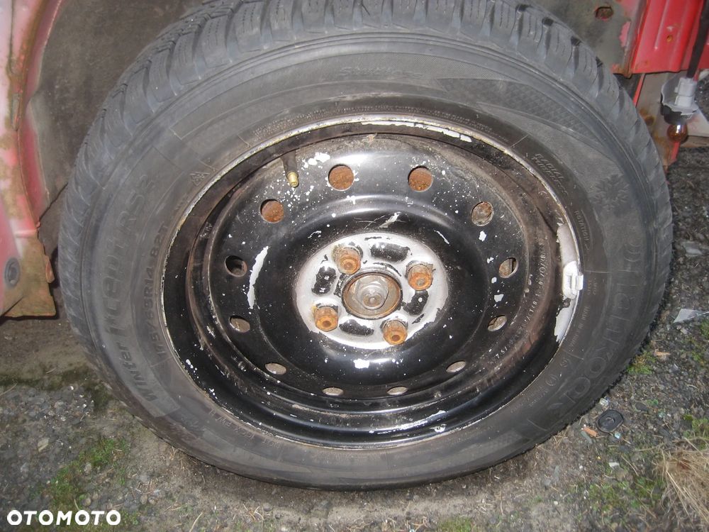 daihatsu sirion 05-10r felgi 14x5j et40 4x100 opona zima 14x65x175 4szt. - 1