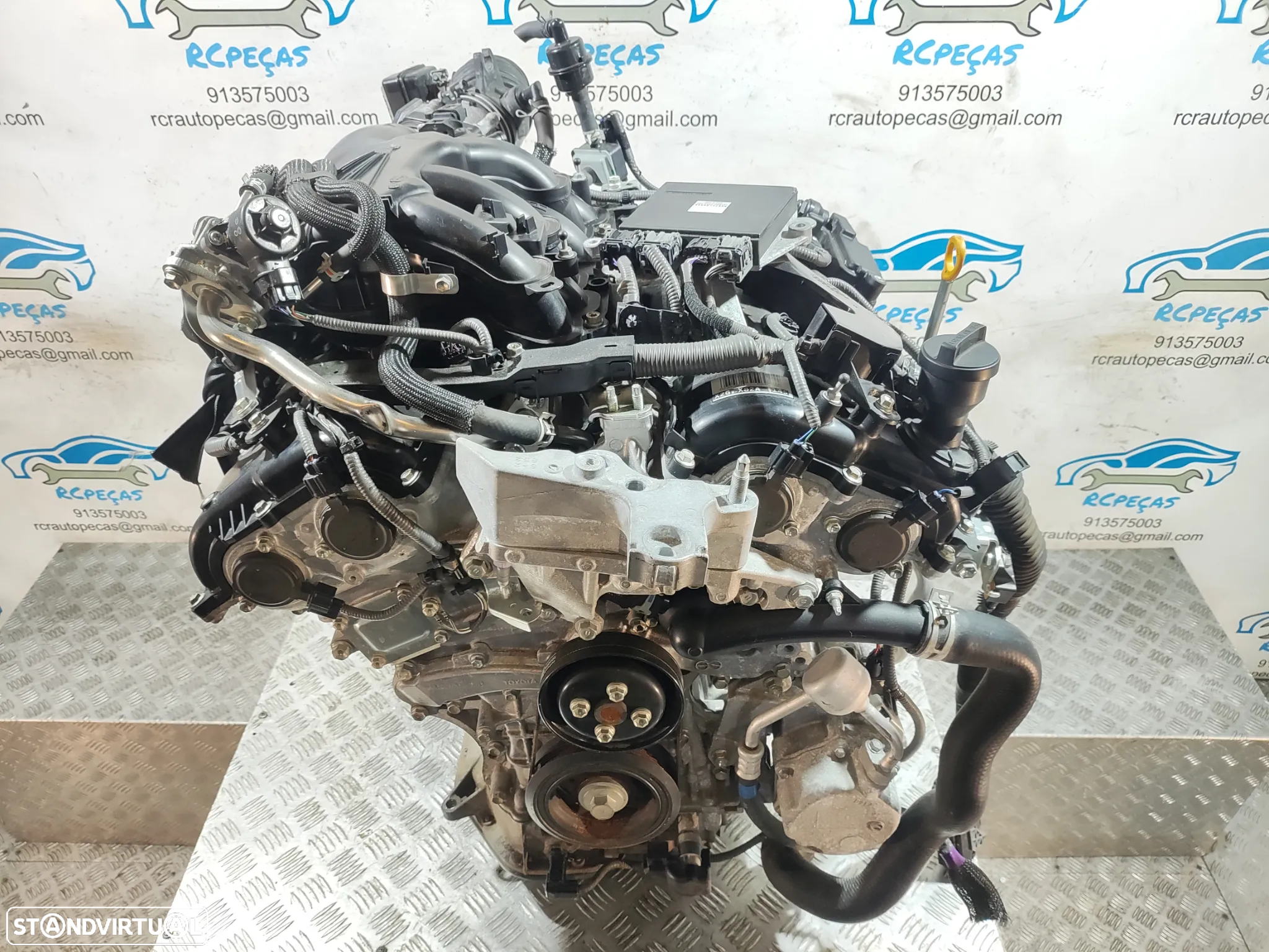 Motor Completo Toyota Lexus RX 450H 3.5L Híbrido V6 24v 313cv 2GR-FXS - 3