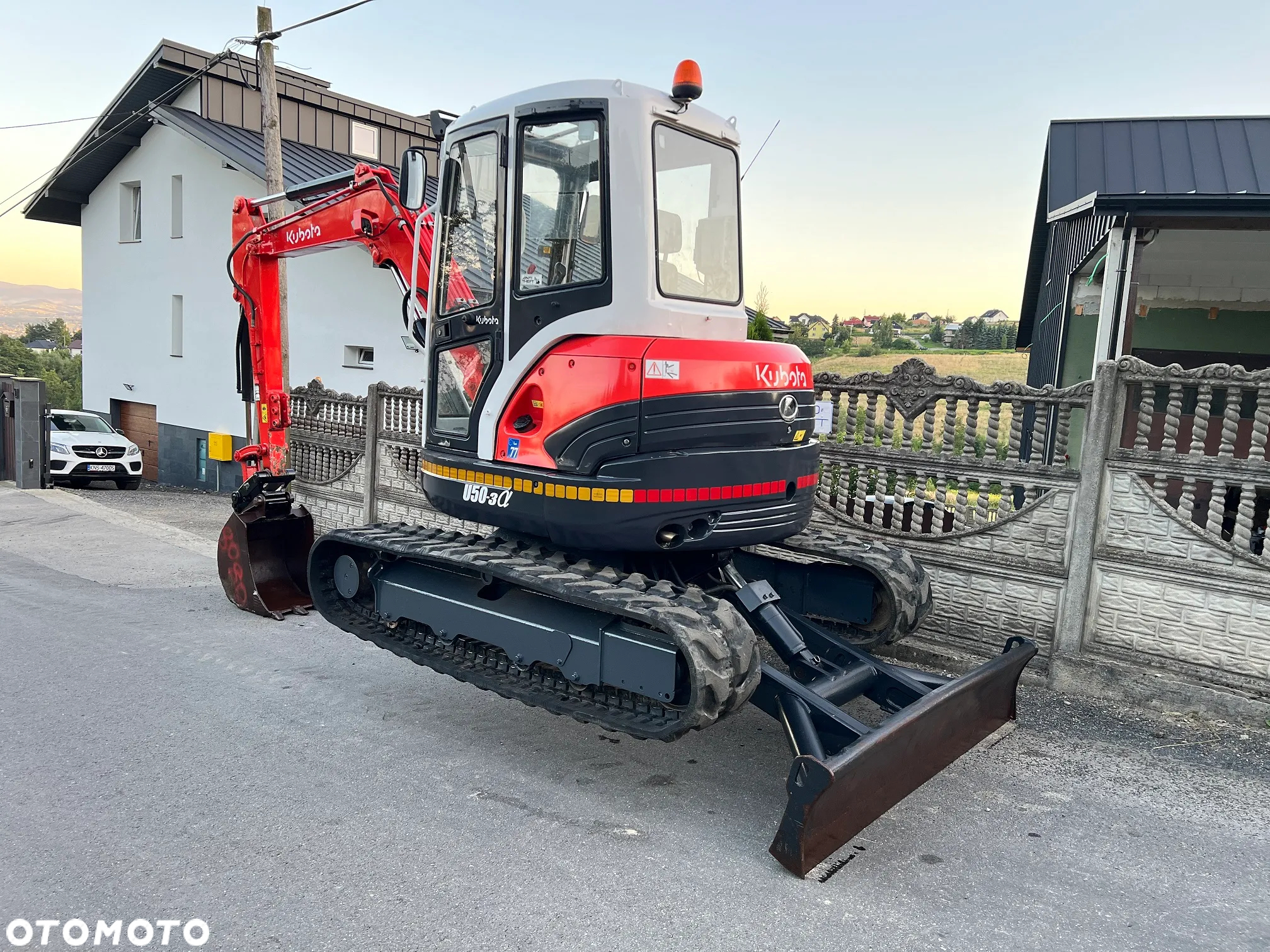 Kubota U50-3α * Koparka Gąsienicowa Kubota U50 * 5 Ton * Zerowy Obrys * Stan IDEALNY * BRUTTO * - 16