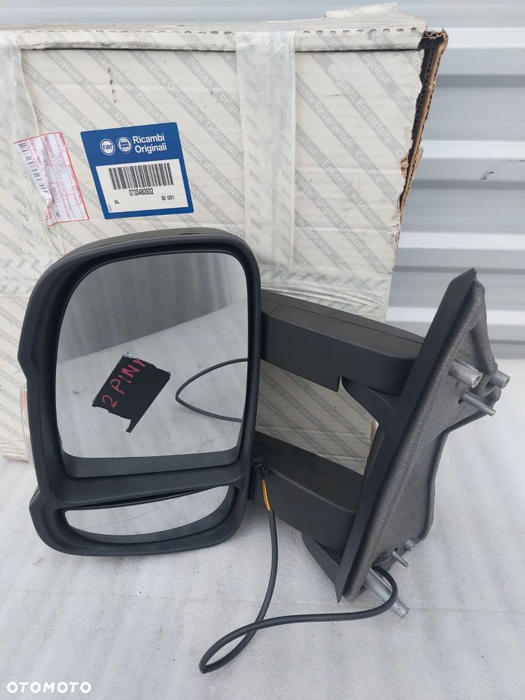 Lewe lusterko Fiat Ducato Boxer Jumper 2 piny - 1