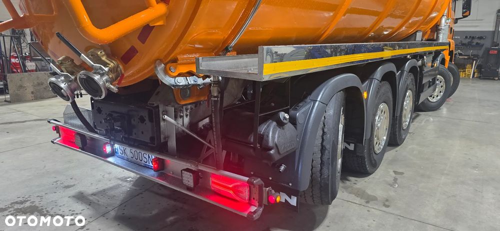 MAN TGS 50.480 Euro5 asenizacyjny 10x4 beczka WUKO cysterna - 16