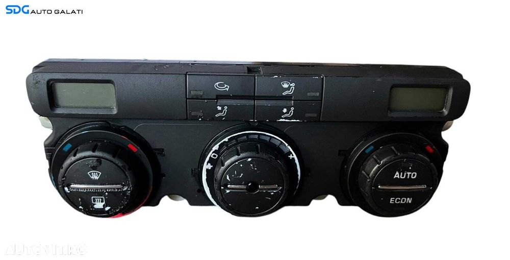 Panou Modul Unitate Comanda AC Aer Conditionat Clima Climatronic Dublu Dual Zone Volkswagen Passat B6 2005 - 2010 [LC0595]