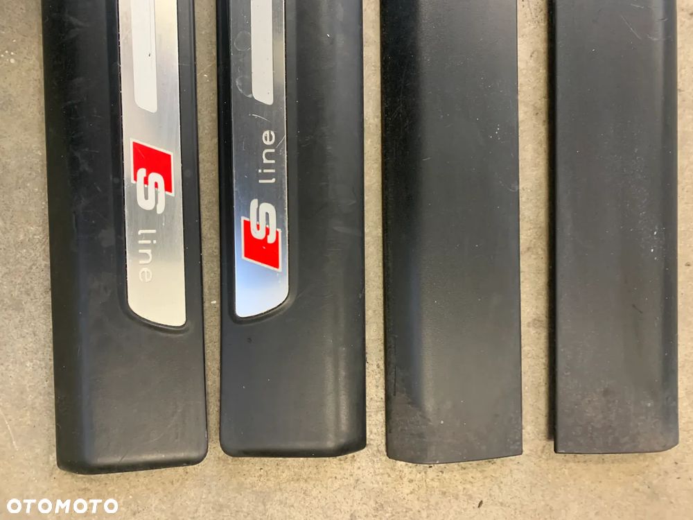 listwa na próg progowa sline A6 C6 FL Lift 2.7 TDI - 2