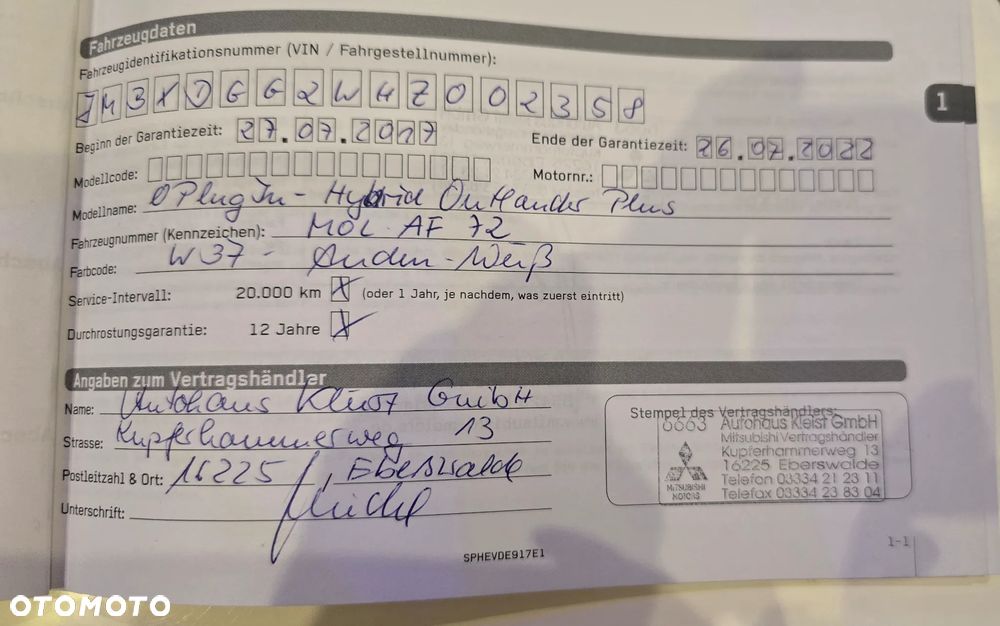 Mitsubishi Outlander 2.0 4WD - 20