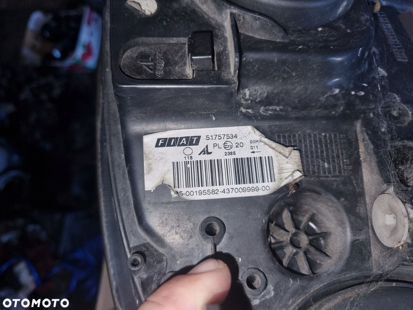 Lampa prawa przód Fiat Bravo II 51757534 - 2