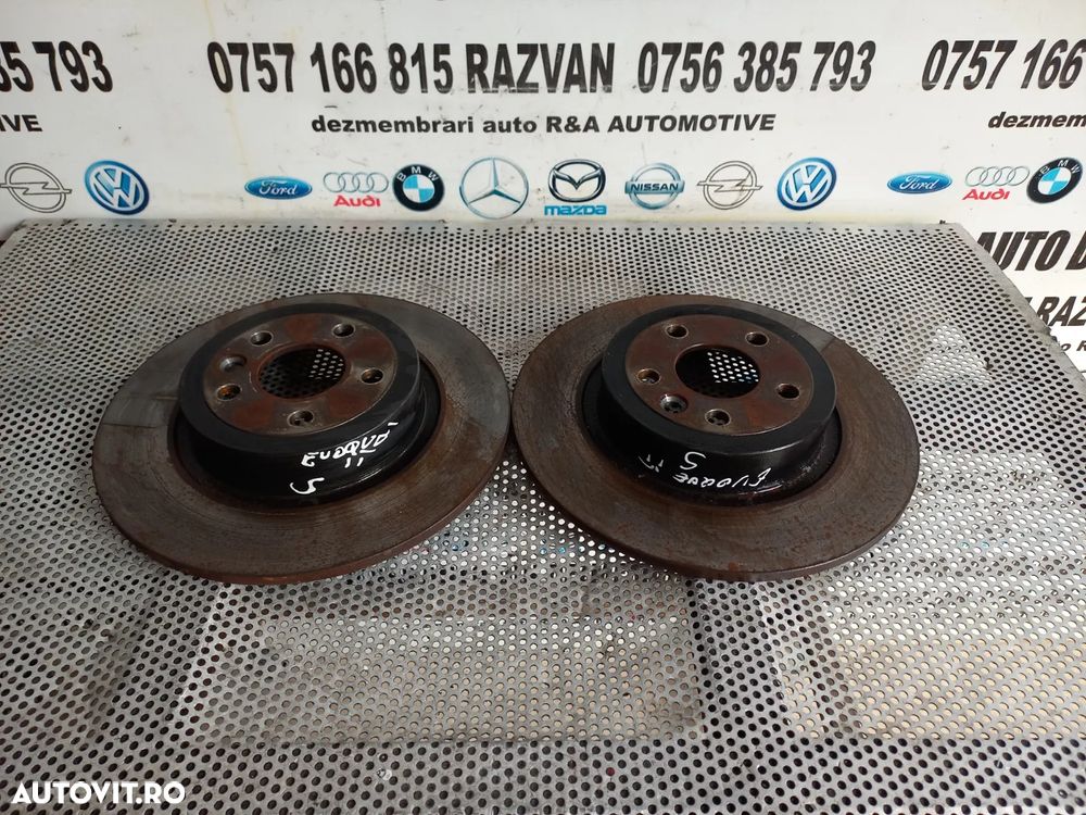 Set Discuri Frana Spate Ca Noi Land Rover Range Rover Evoque Discovery Sport An 2012-2013-2014-2015-2016-2017-2018-2019 4x4 2.0 Diesel Ingenium Dezmembrez Range Rover Evoque Facelift An 2015-2016-2017-2018-2019 2.0 D Automat 4x4 Volan Stanga - Dezmembrari Arad - 1