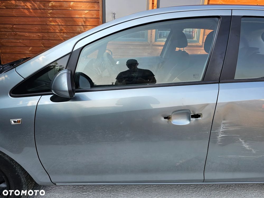 DRZWI LEWY PRZÓD LEWE PRZEDNIE OPEL CORSA D 5D Z179 - 1