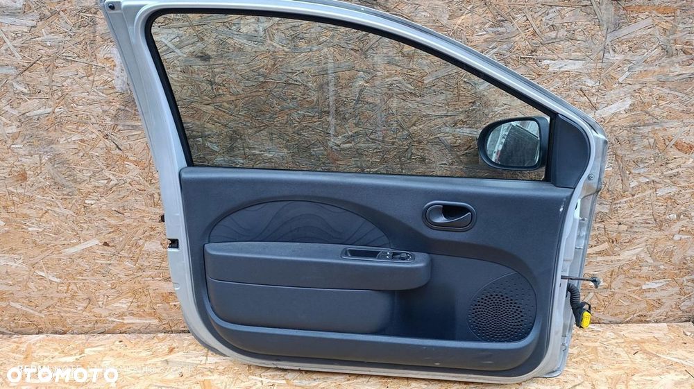 DRZWI LEWE SREBRNE KIEROWCY TEB69 RENAULT TWINGO II 2 2012 1.2B LIFT - 4