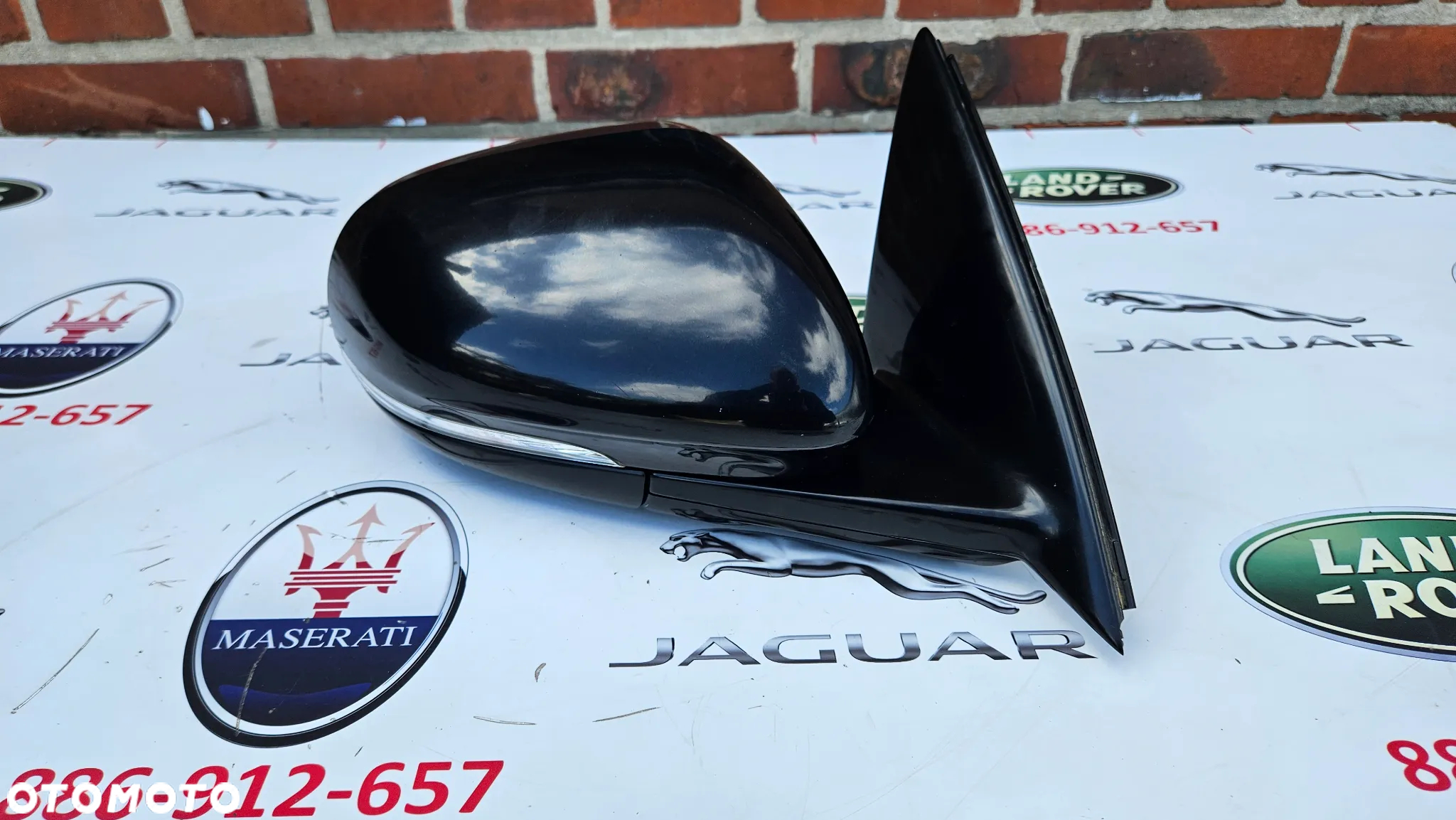 Jaguar XJ 351 2010-2015 Kompletne lusterko prawe Pasażera ANGLIK KOLOR PEF 16 kabli - 6