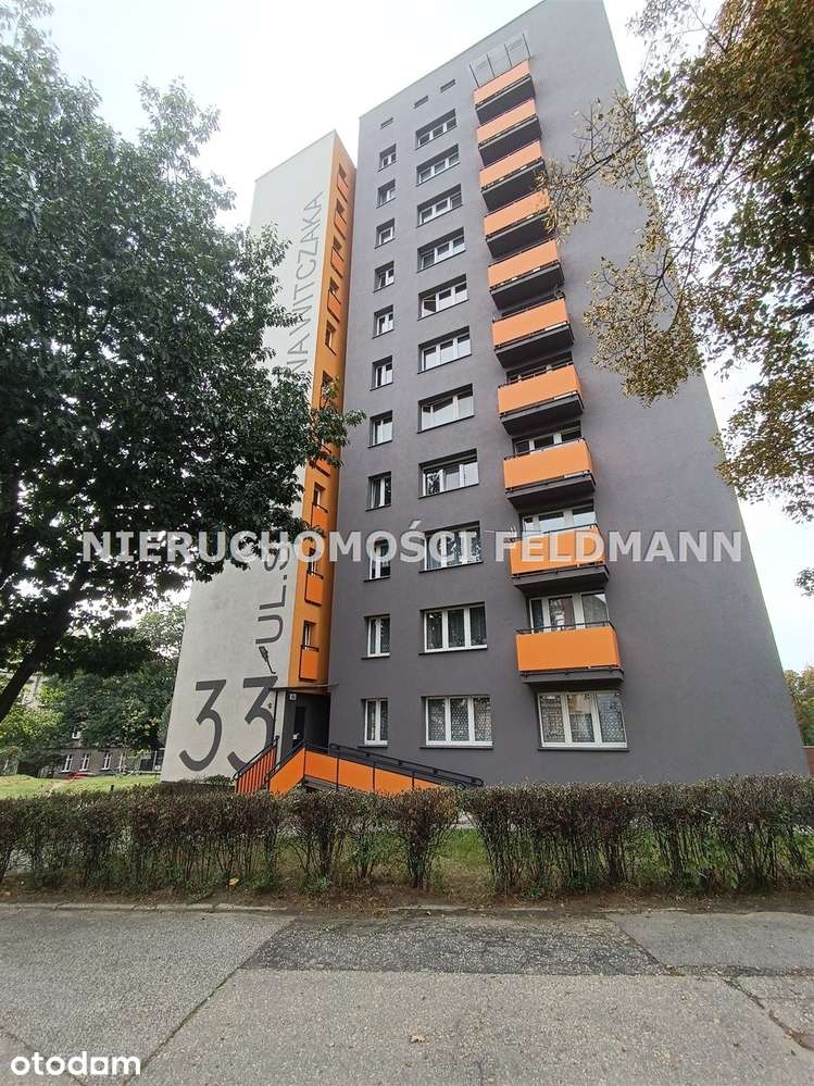 Bytom, ul. Witczaka–3 pok. z balkonem, 47,4 m² do remontu