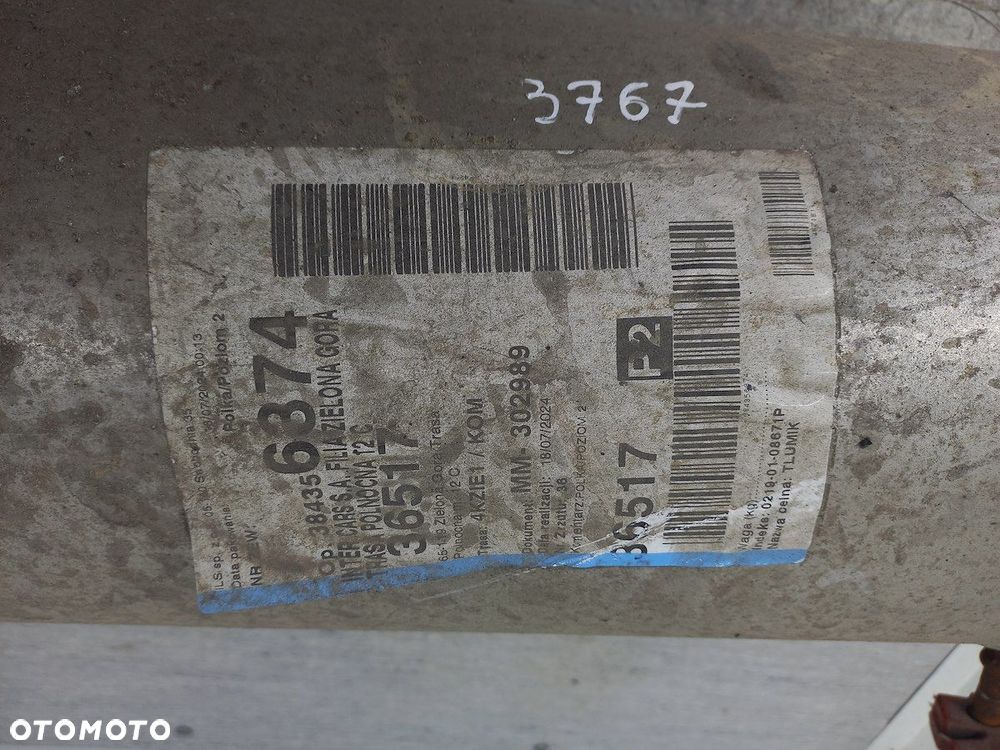 TŁUMIK KOŃCOWY FORD GALAXY II 1.9 TDI - 6