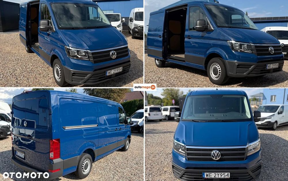 Volkswagen CRAFTER L2H1 Salon Polska Jak Nowy Pełny serwis ASO VW Trwał silnik 2.0TDI 140KM bez BiTurbo! Kamera cofania Parktroniki Przód oraz Tył, Fabryczna zabudowa przestrzeni ładunkowej, Homologacja VAT-1 Alarm, Tempomat z ogranicznikiem pręd.. MirrorLink, Android Auto, Apple Carplay, Ekran 6,5' - 3
