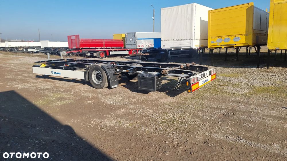 Krone 15.500zł netto TANDEMKRONE 1OŚ JUMBO BDF 7.45-7.80M 2017ROK ROK DOLNY ZACZEP OPONY R19.5 ST.IDEALNY MOŻLIWOŚĆ TRANSPORTU - 1