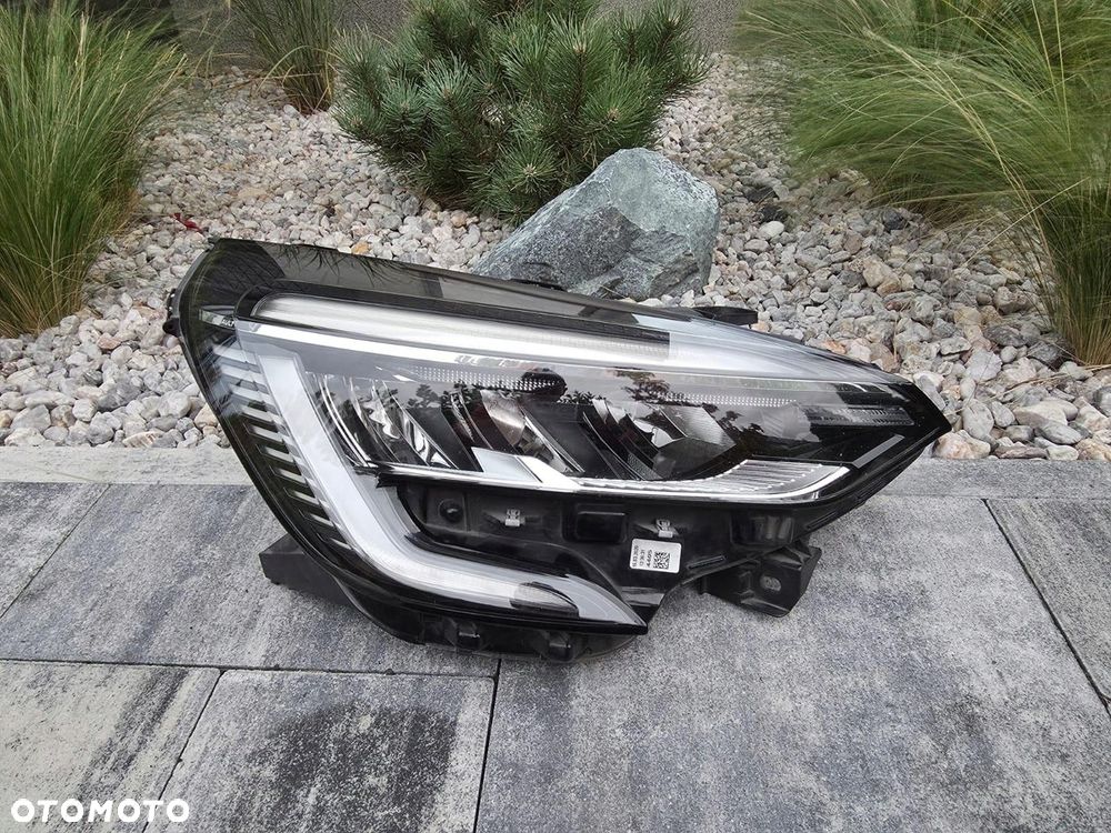 RENAULT CLIO V 5 Kompletna Lampa prawa Full Led 260107933R Długi Led Chrom - 1