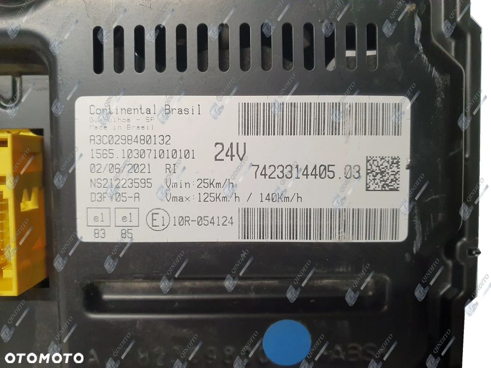 ZEGARY WYŚWIETLACZ RENAULT SERIA E-TECH GAMA T C - 2