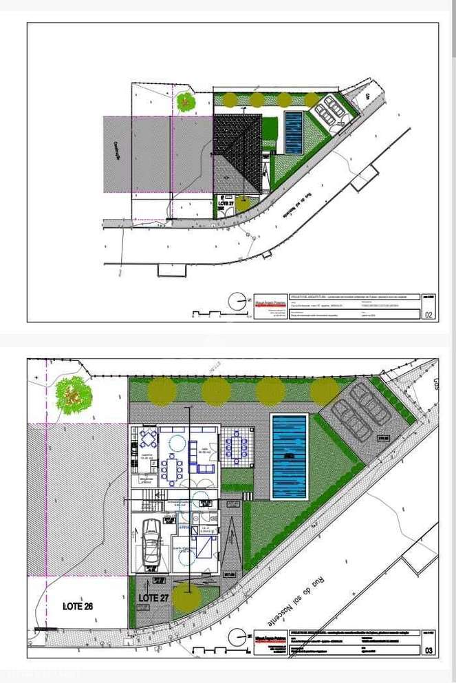 Moradia T4 em construção com piscina - Grande imagem: 3/10