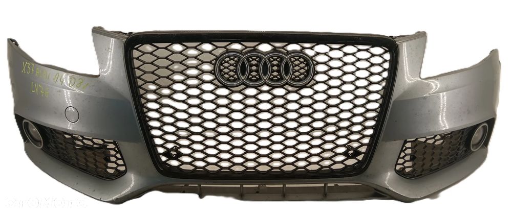 zderzak przedni przód grill AUDI A4 B8 07-15 RS STYLE LY7G - 1